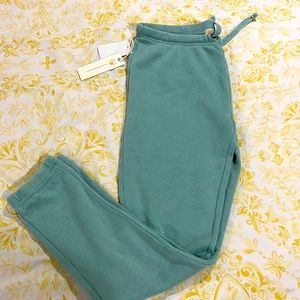Super cute mint color sweat pants